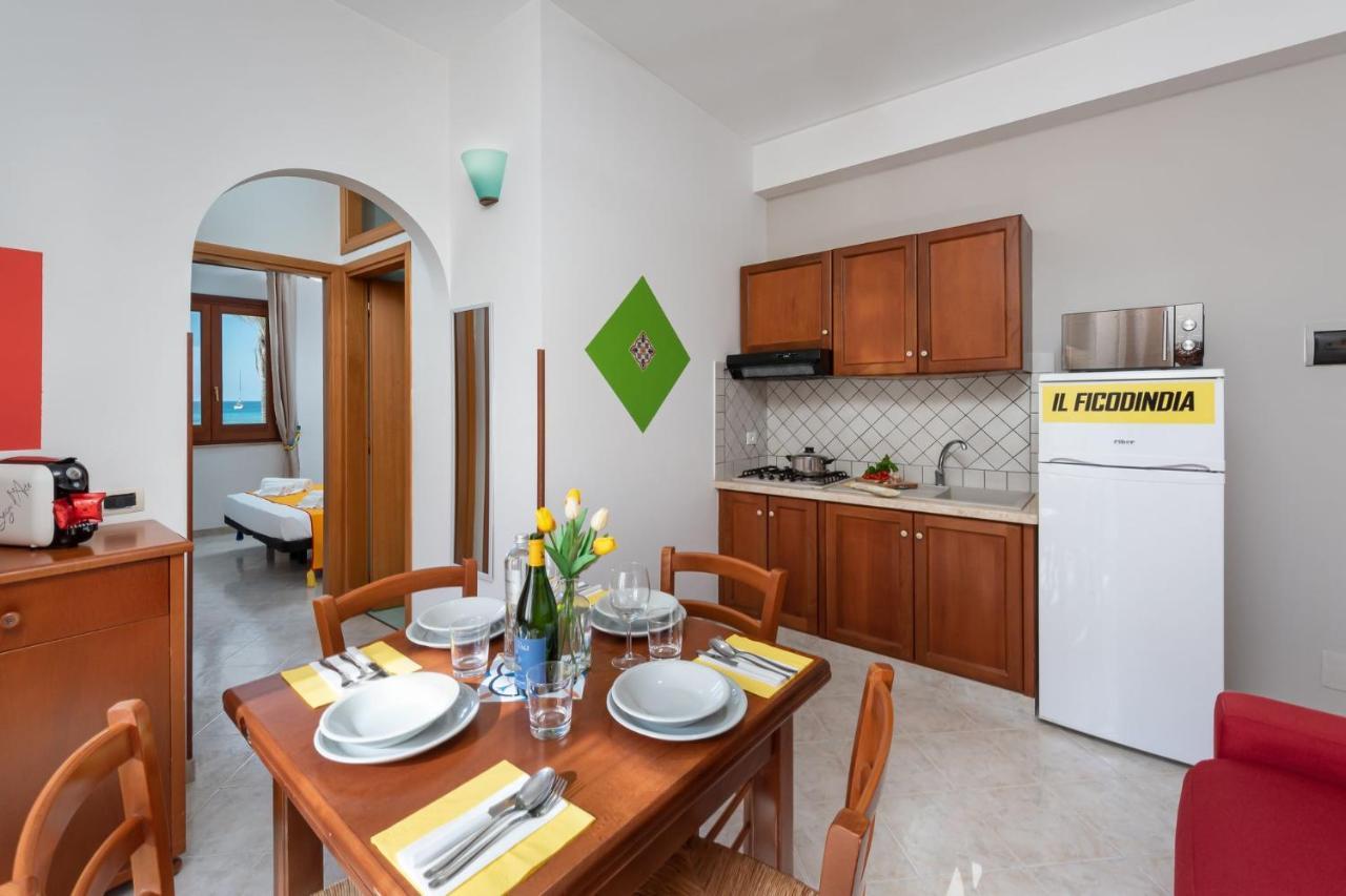 סן ויטו לו קאפו I Tre Golfi Beach Apartments מראה חיצוני תמונה