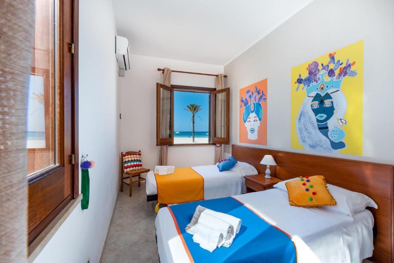 סן ויטו לו קאפו I Tre Golfi Beach Apartments מראה חיצוני תמונה