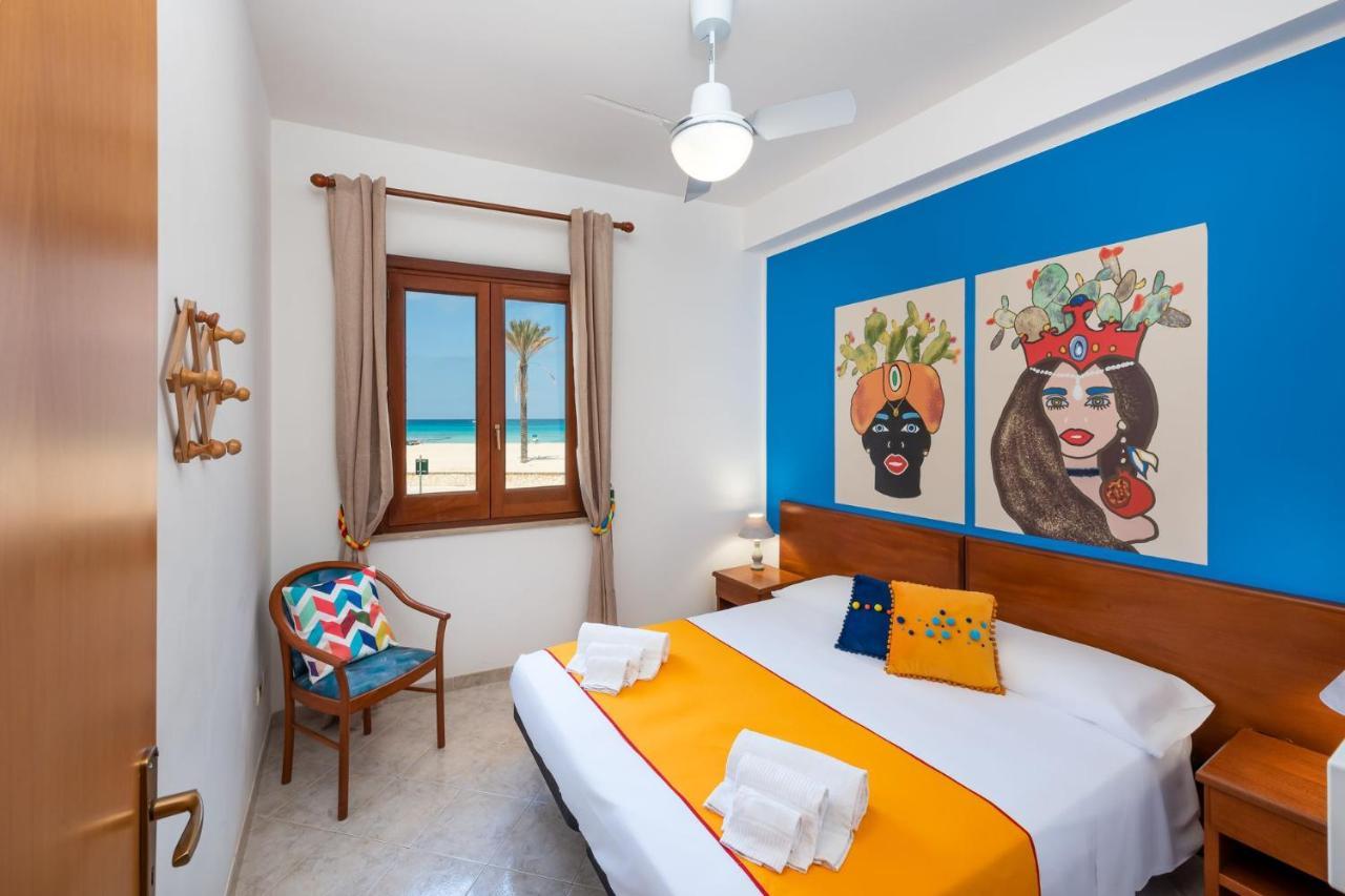 סן ויטו לו קאפו I Tre Golfi Beach Apartments מראה חיצוני תמונה
