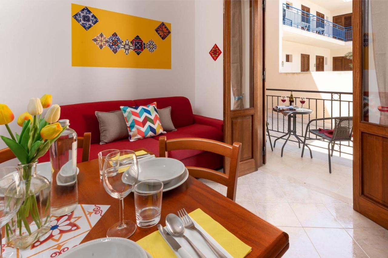 סן ויטו לו קאפו I Tre Golfi Beach Apartments מראה חיצוני תמונה