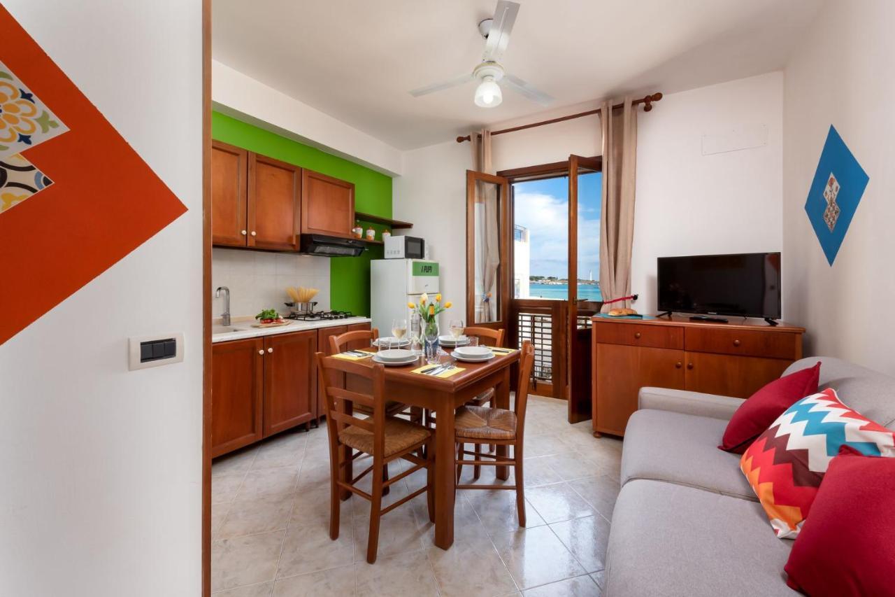 סן ויטו לו קאפו I Tre Golfi Beach Apartments מראה חיצוני תמונה
