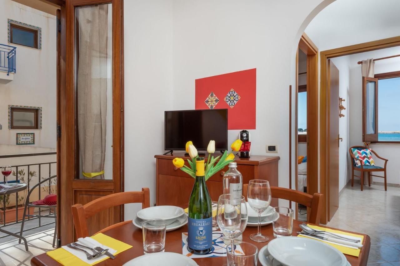 סן ויטו לו קאפו I Tre Golfi Beach Apartments מראה חיצוני תמונה