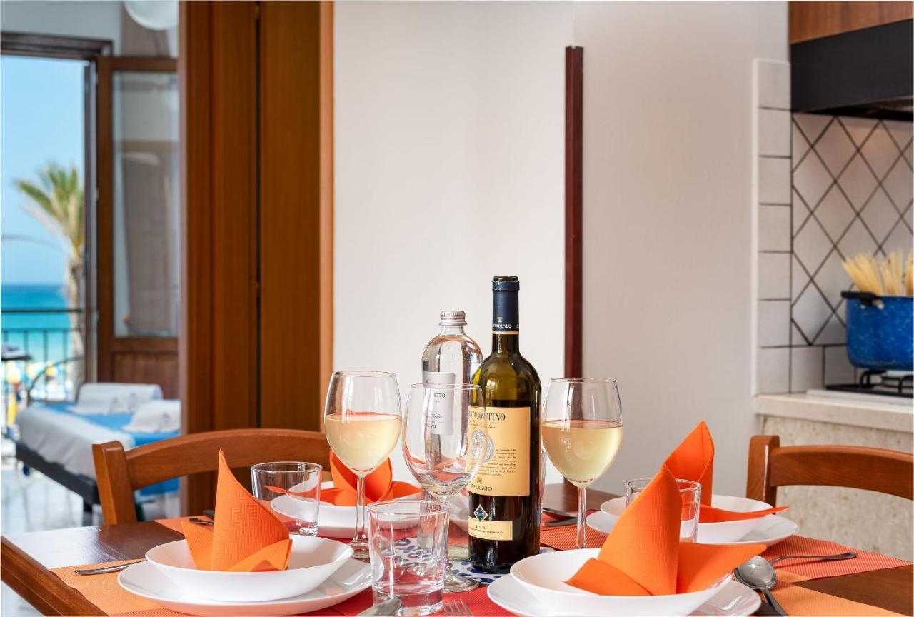 סן ויטו לו קאפו I Tre Golfi Beach Apartments מראה חיצוני תמונה