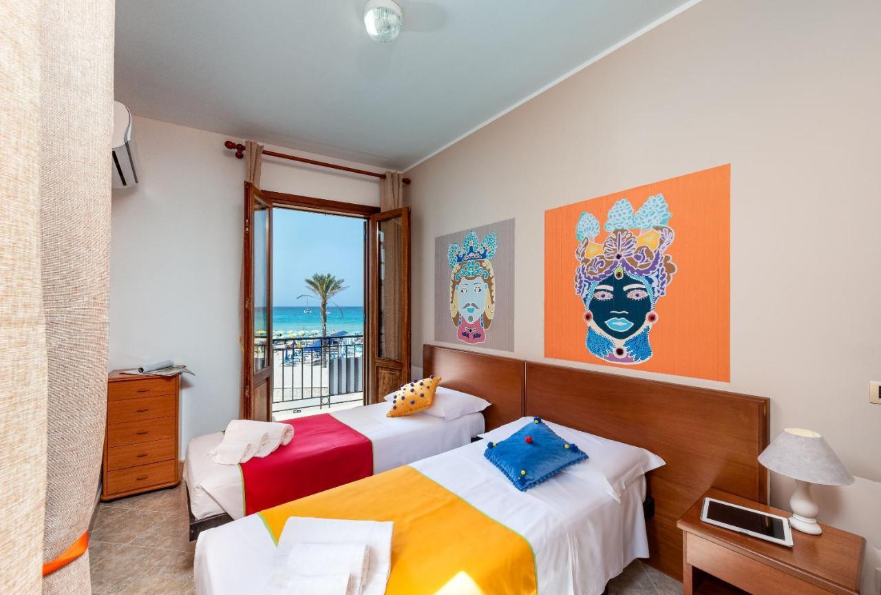 סן ויטו לו קאפו I Tre Golfi Beach Apartments מראה חיצוני תמונה